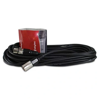 Image of Skytec XLR Female To Male Microphone Cable 12m