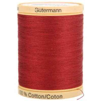 Image of Gutermann 876 yd Natural Cotton Thread Solids, Raspberry