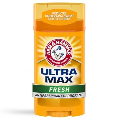 Image of Arm &amp; Hammer Ultramax Anti Perspirant Deodorant Invisible Solid Fresh , 2.8 Oz