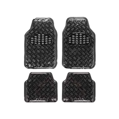 Image of Bc Corona BCCORONA ALF10131 Aluminum Rubber Carpet, 4 Pieces, Black