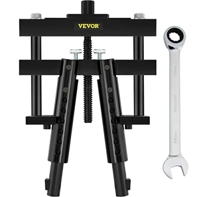 Image of VEVOR Universal Cylinder Liner Puller Assembly for Caterpillar CAT Mack Cummins, Works On Heavy duty Diesel Engines Wet Liners from 3 7/8&quot; to 6 1/4&quot; Bore, Replace PT 6400 C, 3376015, M50010 B