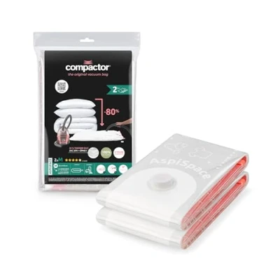 Image of Compactor Vacuum, COMPRESSION BAG : 0.065 mm LLDPE + NYLON, Medium