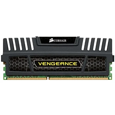 Image of Corsair CMZ4GX3M1A1600C9 Vengeance 4 GB (1 x GB) DDR3 1600 Mhz C9 XMP Performance Memory Module Black
