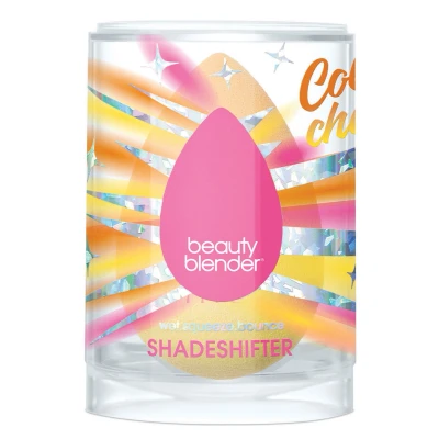 Image of Beautyblender® Beam Color Changing Blender Makeup Sponge Blend Liquid Foundations, Powders and Creams Streak Free Application Vegan, Cruelty Made in USA