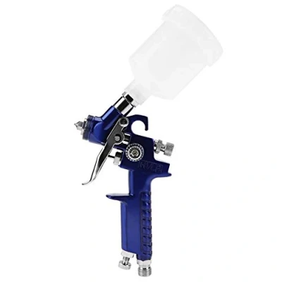Image of EVTSCANPaint Spray Gun HVLP Gravity Feed Air Kit with 125ml Cup 0.8/1.0mm Nozzle Touch Up Paint Sprayers, Professional Painting(H 2000A 1.0mm)