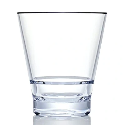 Image of Strahl CapellaStack Polycarbonate Double Old Fashioned Tumblers 14oz / 414ml Single Stacking Glasses