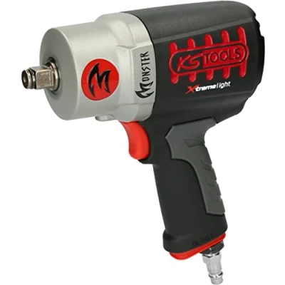 Image of KS Tools Monster 515.1095 1/2 Inch High Performance Compressed Air Impact Wrench, 1690NM