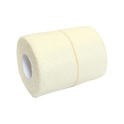 Image of 1 Roll of 7.5cm X 4.5m Qualicare Elastic Adhesive Bandage (EAB) Sport Muscle &amp; Joint Support Tape Strapping White
