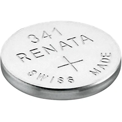 Image of 1 x Renata 341 Swiss Made Lithium Coin Cell Battery SR714SW
