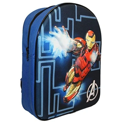 Image of Marvel EVA Iron Man Children&#039;s Backpack, 32 cm, 9 Liters, Black