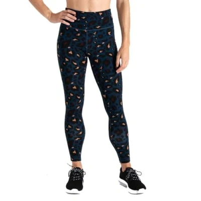 Image of Dare 2b Women&#039;s Quick Drying Influential Gym Leggings Olivine Green, Size: 10