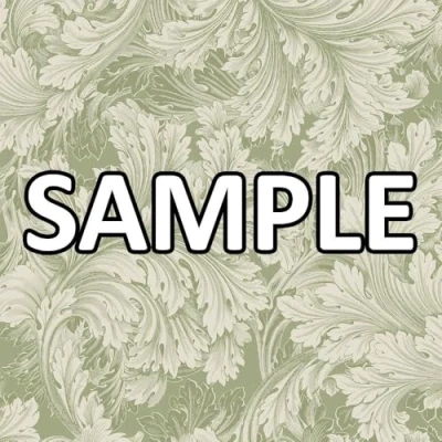 Image of World of Wallpaper Rossetti Leaves in Soft Matte Finish Arts and Crafts Inspired Sample for Living Room, Bedroom, Hallways, Feature Walls Green 203907