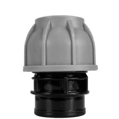 Image of MDPE Compression Connector Fittings 20mm LDPE Water Pipe Elbow Valve Straight (Straight Joiner 3/4&quot; BSPF)