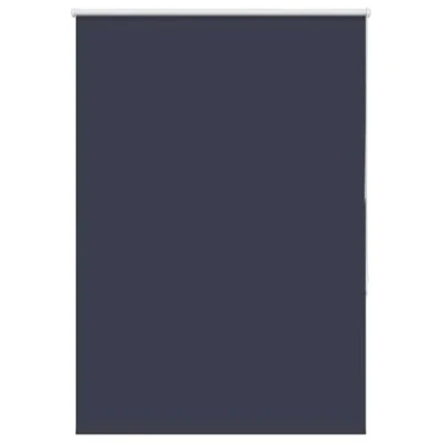 Image of vidaXL Roller Blind Blackout Marine 100x175 cm Polyester Fabric, Easy Installation, Temperature Control