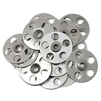 Image of fiXte Metal Insulation Discs 36mm Stainless Steel Washers Ceiling Wall Platerboard Masonry 90gr / 200gr Packs (200gr (50 Units))