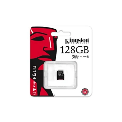 Image of Kingston SDCX10/128GBSP 128 GB Class 10 Micro SDXC Memory Card without Full Size Adapter