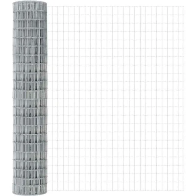 Image of vidaXL Euro Fence 1.6x10 m Galvanised Steel