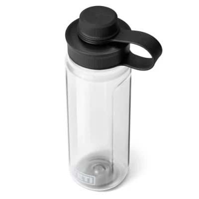 Image of YETI Yonder water bottle with Tether Cap, Clear, 25 oz (750 ml)