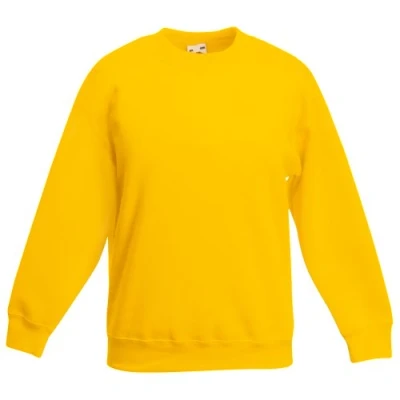 Image of Fruit of the Loom Boys&#039; Sweatshirt multicolour sunflower 9 11 Years
