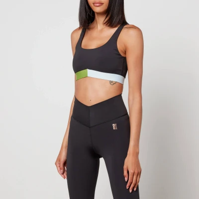 Image of P.E Nation Sprint Time Stretch Jersey Sports Bra XS
