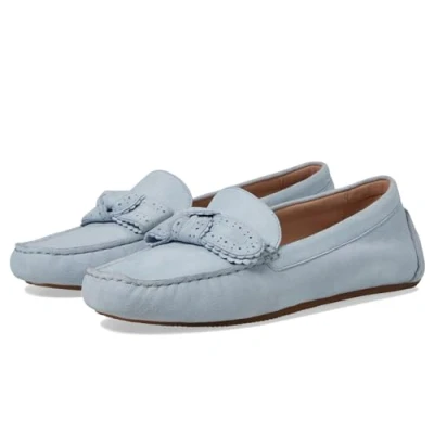 Image of Bellport Bow Driver Suede Women&#039;s Loafers Shoes