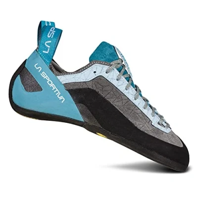 Image of La Sportiva Womens Finale Rock Climbing Shoes, Clay/Topaz, 3.5, 3.5