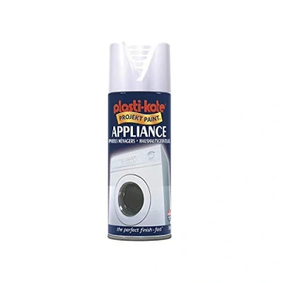 Image of Plasti kote PKT619 619 400ml Appliance Enamel Gloss White
