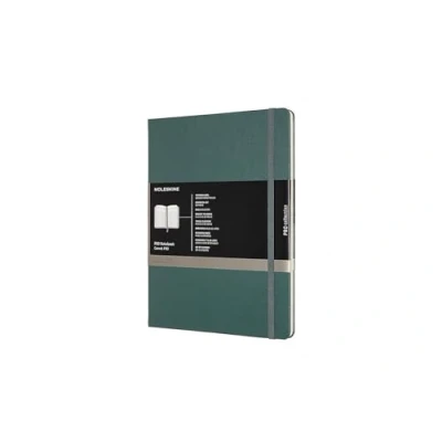 Image of Moleskine Pro Notebook, Professional Office Hard Cover, Woodland Green, x Large Format 19 25 cm