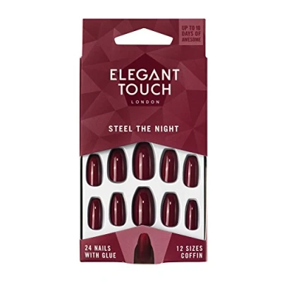 Image of Elegant Touch Core Colour Nails Steel the Night