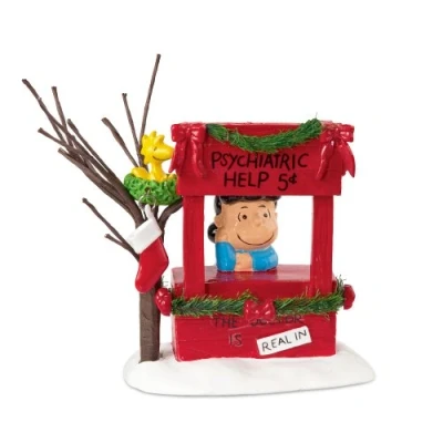 Image of Department 56 Peanuts Village from Lucy Is In