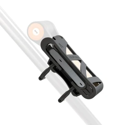 Image of FoldyLock Compact Bike Lock Mount Carrying Case Ultra Lightweight Mounting Bracket for Folding Portable Secure Bicycle Attachment Accessory