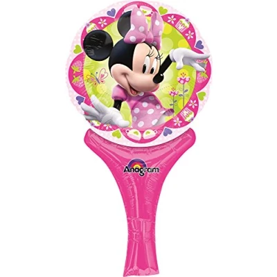 Image of (PKT) Child Girls Minnie Mouse Inflate A Fun Balloon
