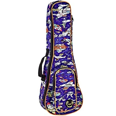 Image of ORTEGA Gigbag for Soprano Ukuleles with Shoulder Straps Spaceman (KUB SP SO)