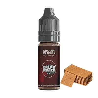 Image of Graham Cracker High Strength Flavouring 230+ Flavours Galaxy Food 50ml Bottle