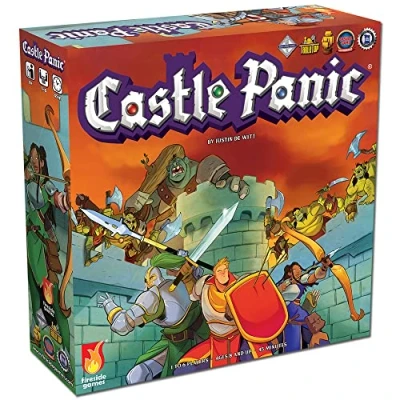 Image of Fireside Games Castle Panic 2nd Edition Board Game Ages 8+ 1 6 Players 60+ Minutes Playing Time