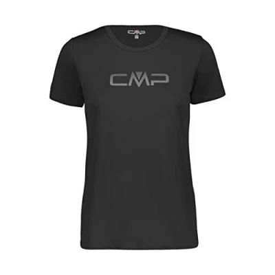 Image of CMP WOMEN&#039;S CO T SHIRT NERO UK S