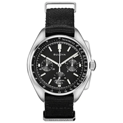 Image of Bulova Men Chronograph Quartz Watch with Nylon Strap 96A225