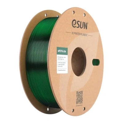 Image of eSUN PETG Filament 1.75mm, High Toughness Filament, 1KG Spool (2.2 LBS) 3D Printing for Printers,Green
