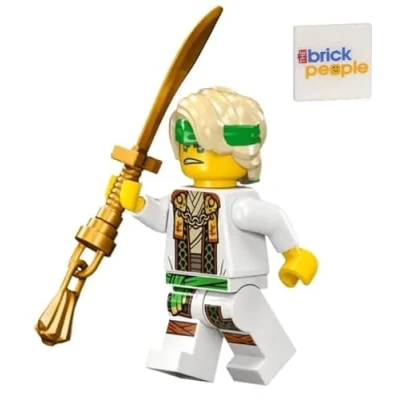 Image of LEGO Ninjago Master Lloyd Minifigure with Sword