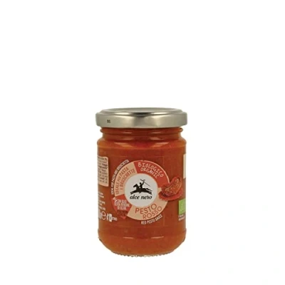 Image of PESTO ROSSO CON POMODORI BIO ALCE NERO 130G (08408