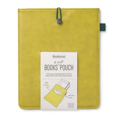 Image of Bookaroo Books &amp; Stuff Pouch Chartreuse