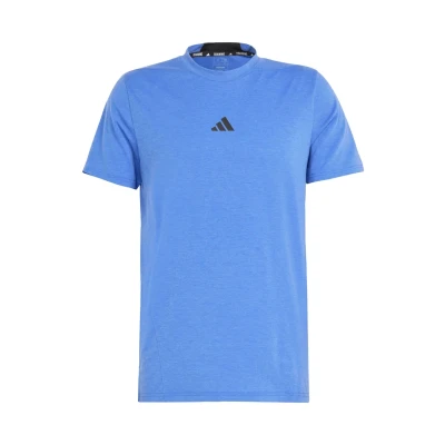Image of adidas Performance Designed FOR Training Workout TEE Basic Tshirt, Men&#039;s, Size: XS, Semi lucid blue