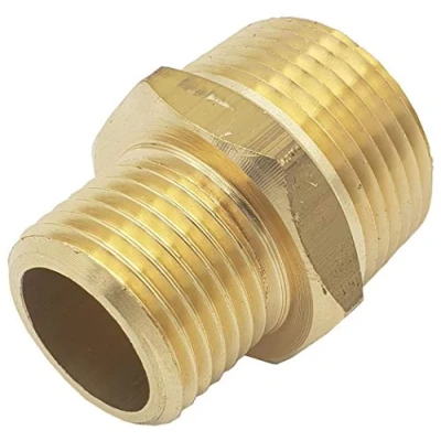 Image of 3/4&quot; NPT x 1/2&quot; BSP Male Union Reduction Thread Adaptor UK to American