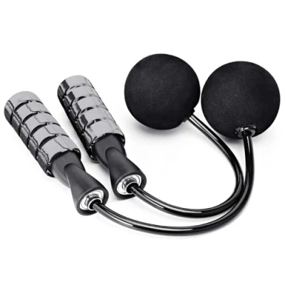 Image of Jump Rope, Training Ropeless Skipping Rope for Fitness, Adjustable Weighted Cordless Men Women Kids adult