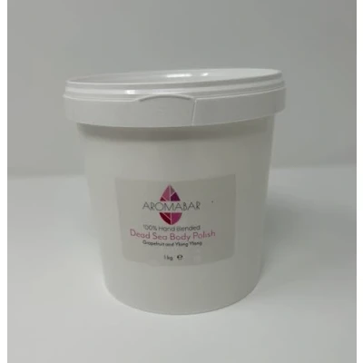 Image of Dead Sea Body Polish Scrub 1kg with Shea Butter, Grapefruit &amp; Ylang 100% Pure Natural Packed minerals and nutrients