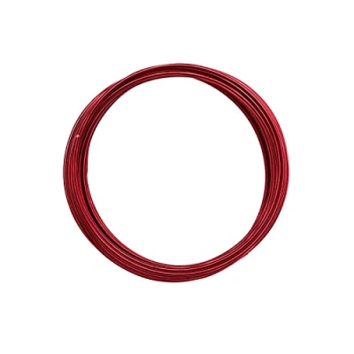 Image of Vaessen Creative Aluminium wire 2mm 5m red,