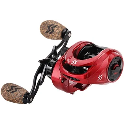 Image of Sougayilang Baitcasting Fishing Reel 8:1 Gear Ratio with Magnetic Brake System 9+1 Bearing Corrosion Protection Baitcaster Reel, Correct
