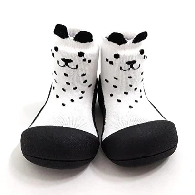 Image of Attipas Cutie White Size S Barefoot Kid Shoes Infant Toddler First Walking Socks