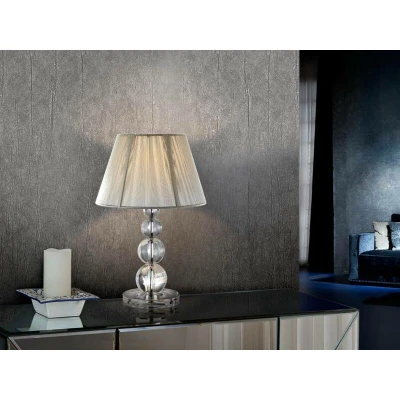 Image of Mercury Table Lamp Chrome, E27