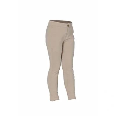Image of Shires Wessex Horse Riding Jodhpurs in Beige Childs 7/8 Yrs,